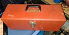 Vintage Kennedy KK-19 Red Tool Box w/ Tray 19
