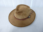 Orvis Suede Outback Western Hat Size Large