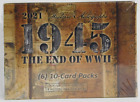 2021 Historic Autographs 1945 The End of WWII Blaster Box - New / Sealed