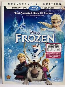 Disney's Frozen [2014] Blu-ray+DVD+Digital Copy Collector’s Edition Pre-owned-GC