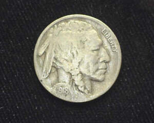 HS&C: 1918 D Buffalo Nickel VG - US Coin