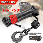TYT Synthetic Winch Rope Cable Kit 1/4