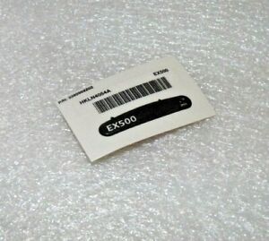 Motorola Solutions HKLN4054A Nameplate Sticker Label for EX500 Radios NEW