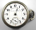 1904 Hamilton Grade 925 18s 17J Sidewinder Pocket Watch w/Keystone Case lot.ec