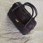 Classic Styling Etienne Aigner Leather Hand Bag Purse Handbag Doctor Bag Style