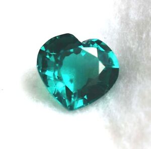 9.45 Ct Natural Green Sapphire Beautiful Heart Shape Certified Loose Gemstone.
