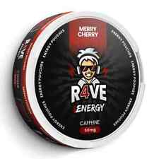 R4VE MERRY CHERRY CAFFEINE 50MG ENERGY POUCHES