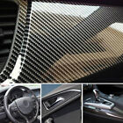 Carbon Fiber Car Glossy 7D Accessories  Vinyl Film Auto Interior Wrap Stickers (For: Renault Scenic II)