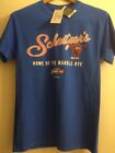 BROOKLYN CYCLONES SEINFELD SHIRT SCHNITZER'S HOME OF THE MARBLE RYE ADULT SMALL