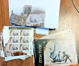 Ukraine PTN-PNX Putin F.. BANKSY SET 100 full sets sheet, envelope, postcard
