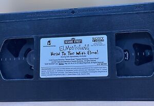 Elmo's World Head To Toe With Elmo! VHS 2003 Tape Only No Box **Buy 2 Get 1**