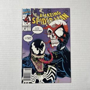 Amazing Spider-Man #347 (1991) Newsstand! Classic Erik Larsen Venom Cover!