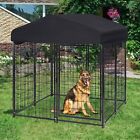Super Large Dog Kennel Pet Run Enclosure Playpen House Metal Dog Cage Fence
