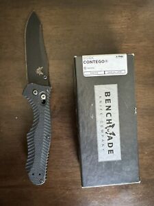 Benchmade 810 Contego AXIS Lock Knife G10 Black Handle, CPM M4 Blade