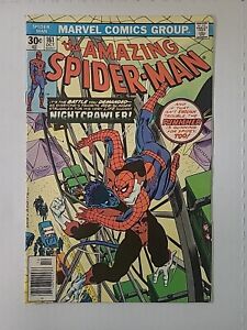 Amazing Spiderman 161 Nightcrawler Punisher 1976