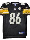 Reebok NFL Pittsburgh Steelers Jersey 86 Ward Size M in Black