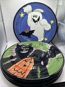 New ListingVintage Halloween Lillian Vernon Ceramic Ghost Bat Witch Cat 8