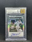Zach Wilson 2021 Contenders Optic Rookie Patch Auto Silver Prizm /50 BGS 8.5