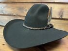 Men's Genuine 100% Fine Wool Cowboy Western Gus Style  Robavaca Hat 2000BSH-3007