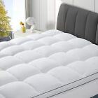 Queen Size Mattress Topper1000 GSM Extra Thick Mattress 60x80 Inches White