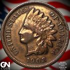 1908 S Indian Head Cent Penny Y3714