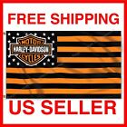 Harley Davidson 3x5 Ft Flag NEW Motorcycles Banner Large FREE Shipping USA