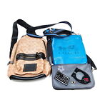 Coach Shoulder Bag  Shoulder Bag Back Pack 3 set Blue Leather 1018759