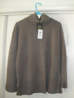 Charter Club Women's 100% Cashmere Oversized Turtleneck Sweater Size M