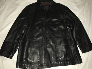 NYC Whet Blu Bomber Leather Jacket Black Women’s Size XXL