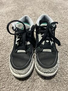 Nike Air Jordan 3 Retro Pine Green (PS) Size 1 Youth Shoes Sneakers 429487-030