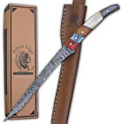 New ListingCSFIF Custom Full Tang Knife Twist Damascus Mixed Material Gift