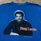 Huey Lewis The News Shirt Adult XS Blue Vintage 80s Music Band Rare USA Face