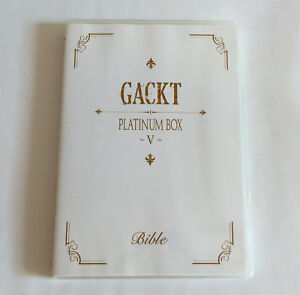 GACKT PLATINUM BOX V (5) FAN CLUB ONLY JAPAN REISSUE DVD 2009 Dears C02