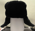 Russian Ushanka Military Style Hat Black