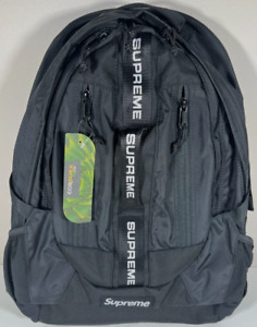 Brand New With Tags Supreme Backpack (FW22) Black Fw22 B7 Size OS