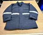 BULWARK ~ FR Reflective Warm Winter Arctic Jacket (Men's 3XL LONG) Workwear Coat
