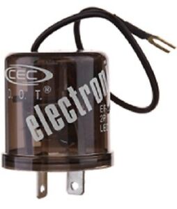 CEC EF32RL Electronic Turn Signal Flasher Relay, LED Compatable, 2 Grounds, 12V