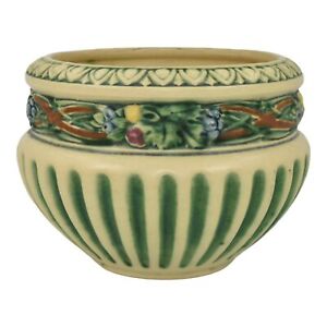 Roseville Corinthian 1923 Vintage Art Pottery Ceramic Jardiniere Planter 601-5