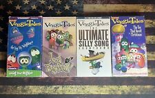 Veggie Tales - Big Idea Entertainment VHS Lot Of 4 - Kids Movies