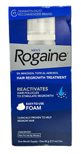 Rogaine Hair Regrowth Treatment Foam One Month Supply (1x60ml/2.11fl) New