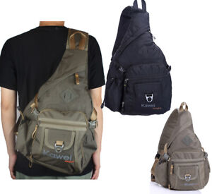 Men Women Large Sling Bag Backpack Chest Shoulder Pack Ourdoor Shoulder Bag