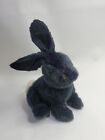Vintage Ganz Bros Realistic Black Bunny Rabbit Plush Heritage Collection