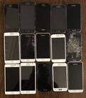 Lot of 15 Samsung J2 Amp S3 Grand Prime Core  Express A5 Broken Cell Phone