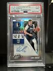 Luka Doncic 2018-19 Panini Contenders Optic Rookie Ticket Auto Autograph PSA 9