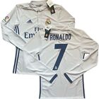 2016/17 Real Madrid Home Jersey #7 RONALDO XS Adidas Long Sleeve CR7 NEW