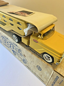 MIB - Vintage 1962 Tonka Car Carrier 840 and Box