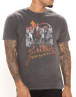 Metallica Men's Official Merchandise Warriors Black Vintage Wash Tee T-Shirt