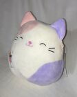 NWT Squishmallow 12 inches Carlota the Calico Cat Plush Pillow - Easter Toy