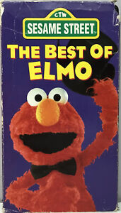 Sesame Street Best of Elmo VHS Video Tape PBS Kids World BUY 2 GET 1 FREE! Rare!