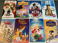 Bulk Lot Kids VHS Family Movies Disney Rated G